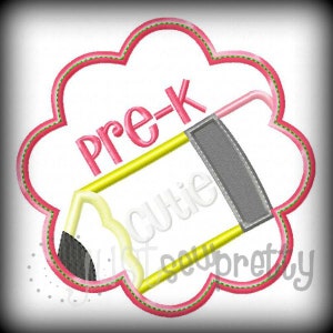 PreK Cutie Embroidery Applique Design