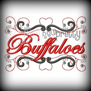 Buffaloes Pride Embroidery Design