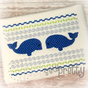 Máquina de ballenas Smocked diseño del bordado
