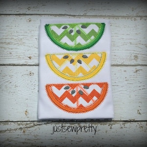 Citrus Trio Stickerei Applique Design