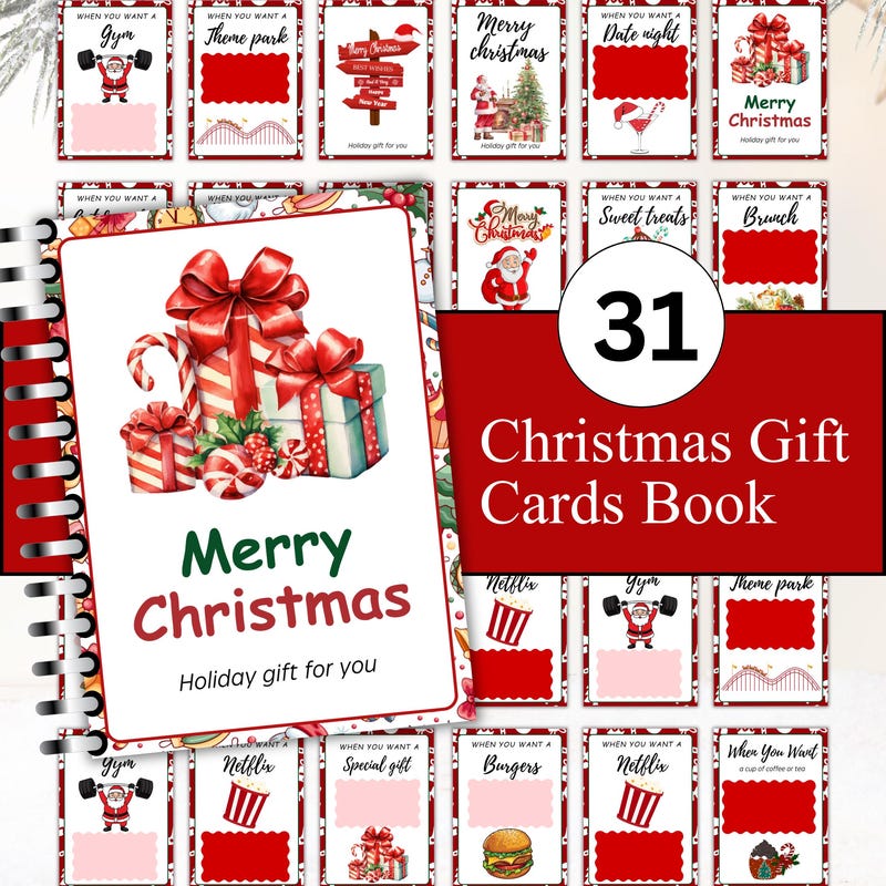Gift Card Booklet - 60+ Gift Ideas for 2025