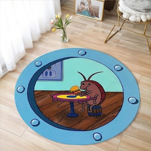 Tappeto con motivo a cartoni animati, tappeto per cameretta dei bambini, tappeto a tema cartoni animati, tappeto a tema personaggi dei film