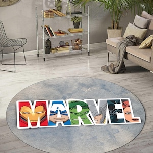 Marvel, tapete de personagens da Marvel, tapete fantástico, tapete de quarto infantil, tapete com padrão de desenho animado, tapete popular, tapete hipebeast, tapete de área, tapete personalizado, ideias para presentes