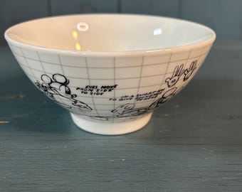 Disney 2008 Mickey Mouse Sketchbook serveerschaal - soep, ontbijtgranen of rijst