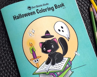 Halloween Coloring Book 2022 - Volume 2 - Coloring Book - Halloween Art