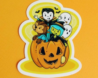Halloween Squad Sticker - Halloween Sticker - Decal - Halloween Art