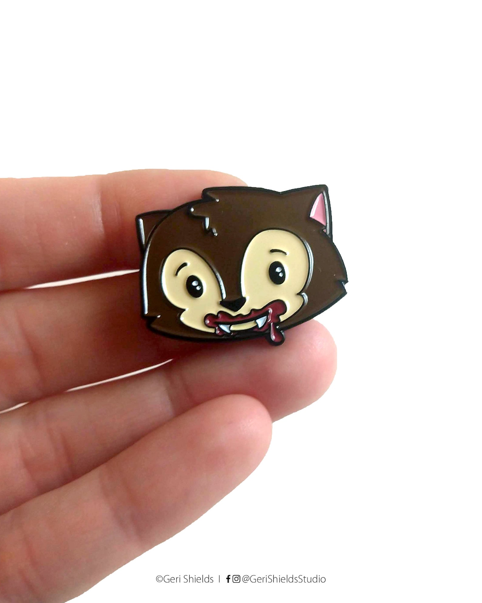 Werewolf Enamel Pin Lapel Pin Werewolf Pin Halloween Pin - Etsy