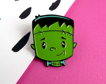 Frankenstein Monster Enamel Pin - Lapel Pin