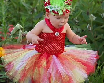 Christmas Baby Tutu Dress,Red Lime Green Newborn Toddler Tutu,Tutu Dress,Tutu Dresses,Christmas Infant Tutu,Christmas Tutu for Babies