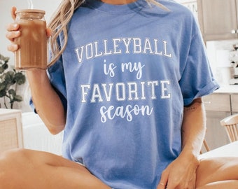Custom Volleyball Shirt Comfort Colors Volleyball shirt Volleyball Team Tee Gift For Volleyball Player Team Mom Volleyball Mom Shirt Gift