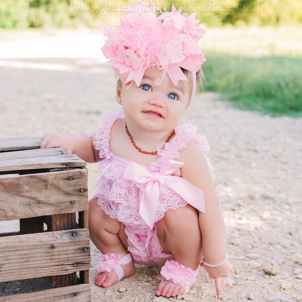 Photoshoot Outfit for baby girl first birthday Photo props for toddler smash cake outfit romper gift set for toddler girl 2nd birthday photo