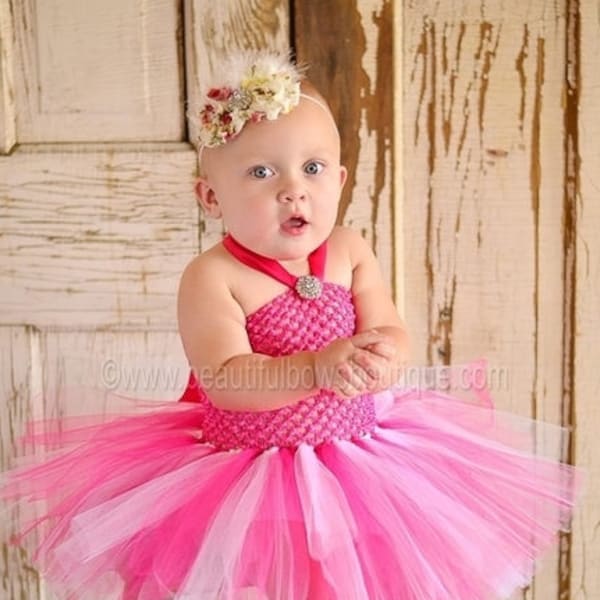 Hot Pink Tutu Dress Etsy