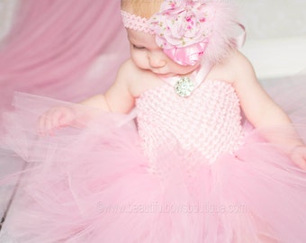 light pink baby dress