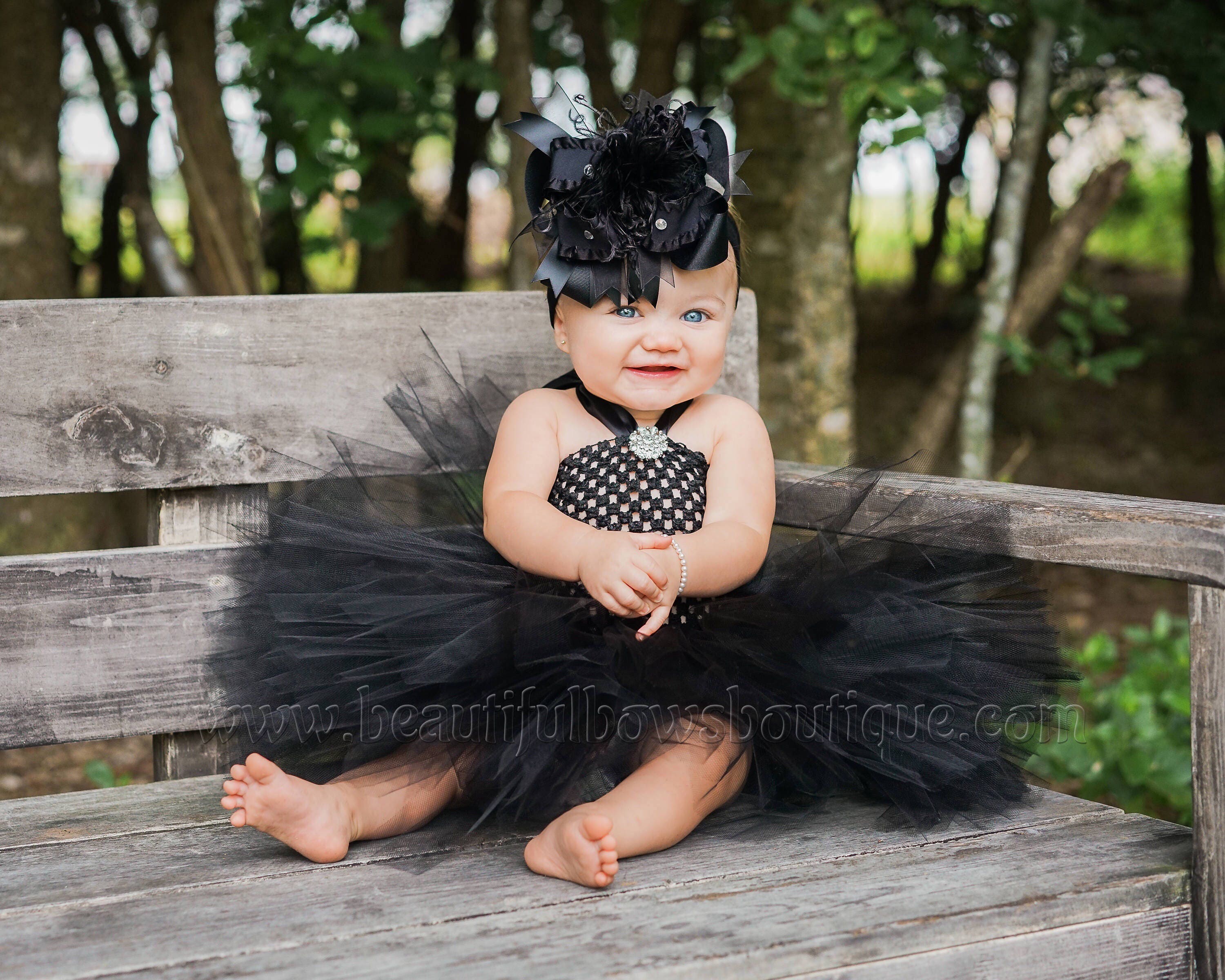 Rose Gold Sequin Bow Tulle Fancy Special Occasion Tutu Dress