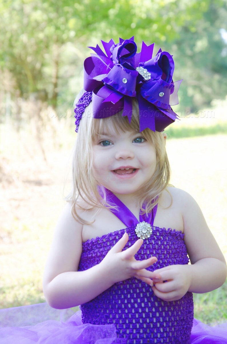 Purple Tutu Dresscrochet Toddler Tutu Dressbaby Tutu Etsy