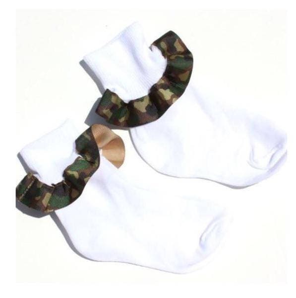 Camo cheap baby socks