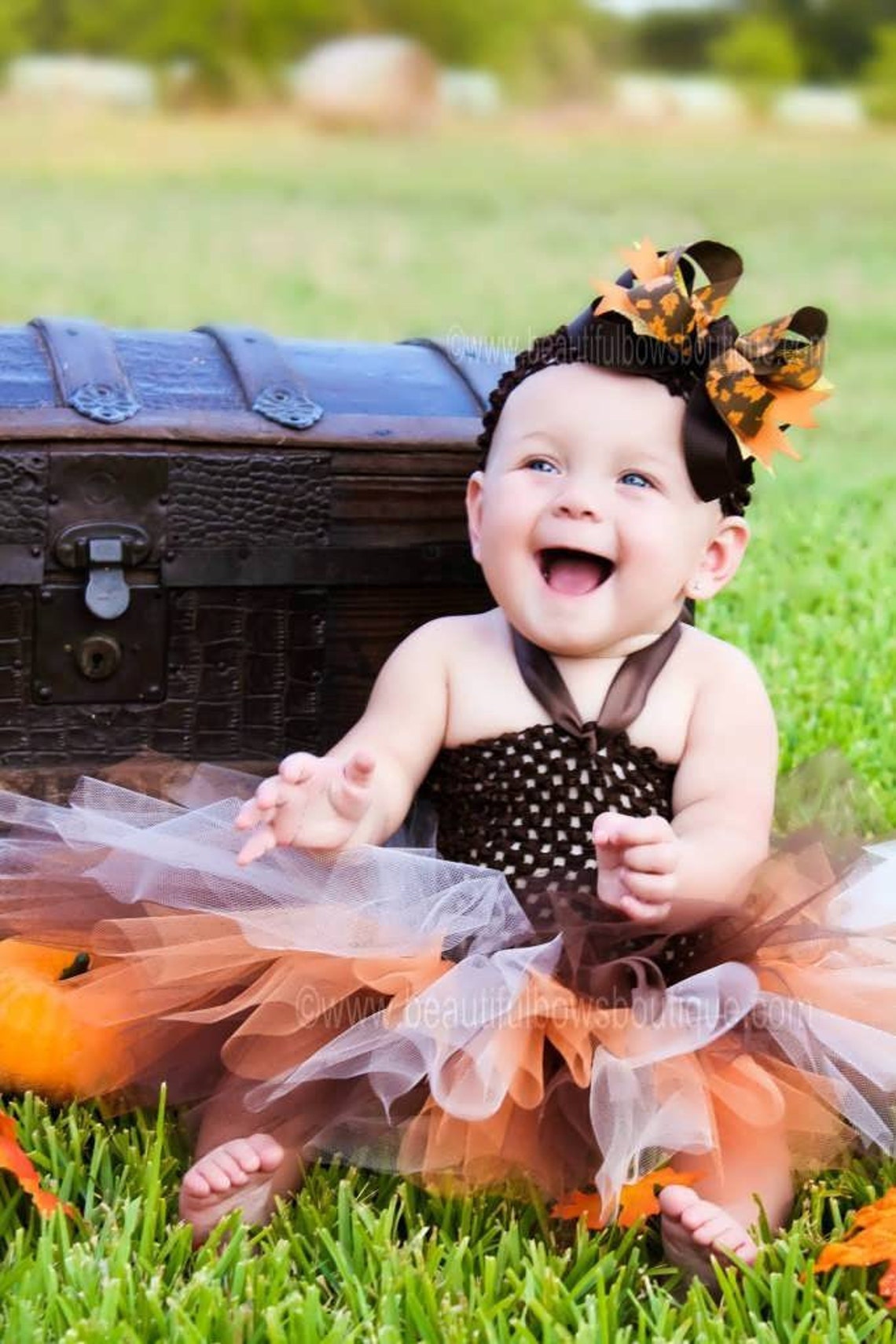 Fall Baby Tutu Dressthanksgiving Orange Brown Newborn Toddler Etsy