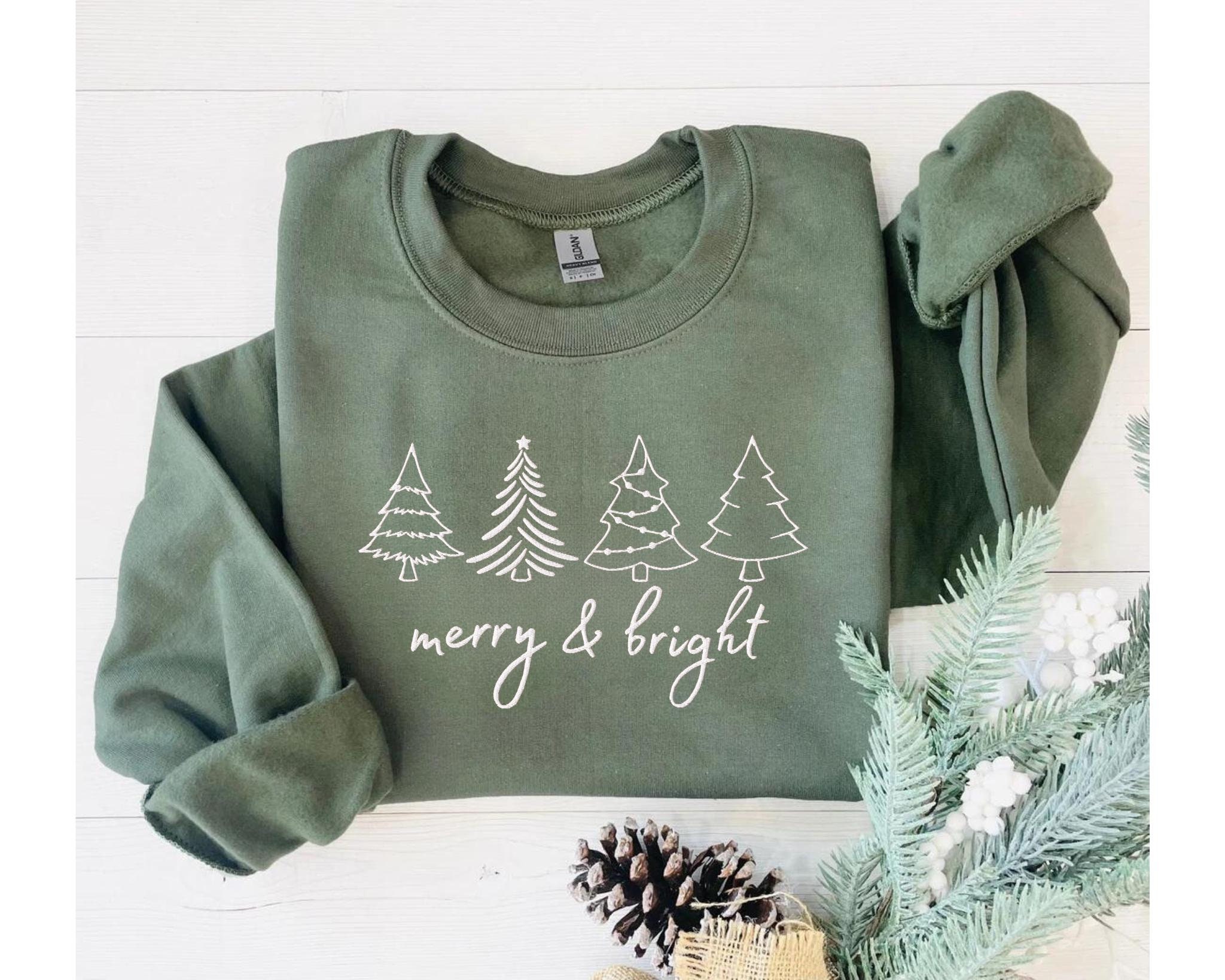 Christmas Sweatshirts For Women Embroidered El Salvador - View #5