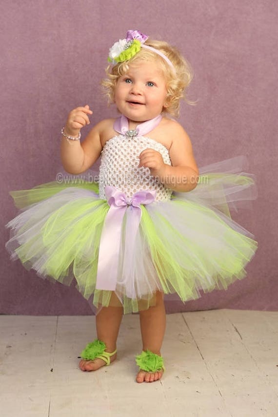 tinkerbell tutu dress for baby