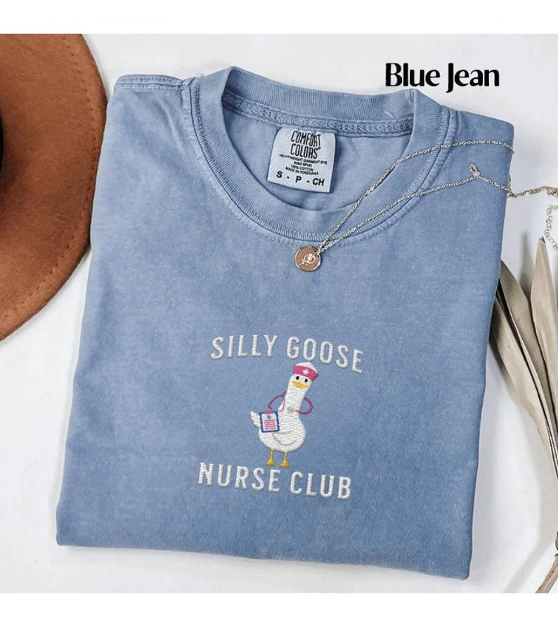 silly goose nurse shirt