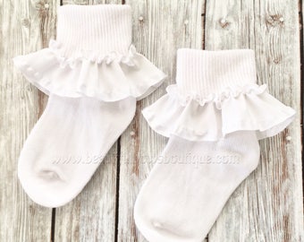 Newborn ruffle socks discount