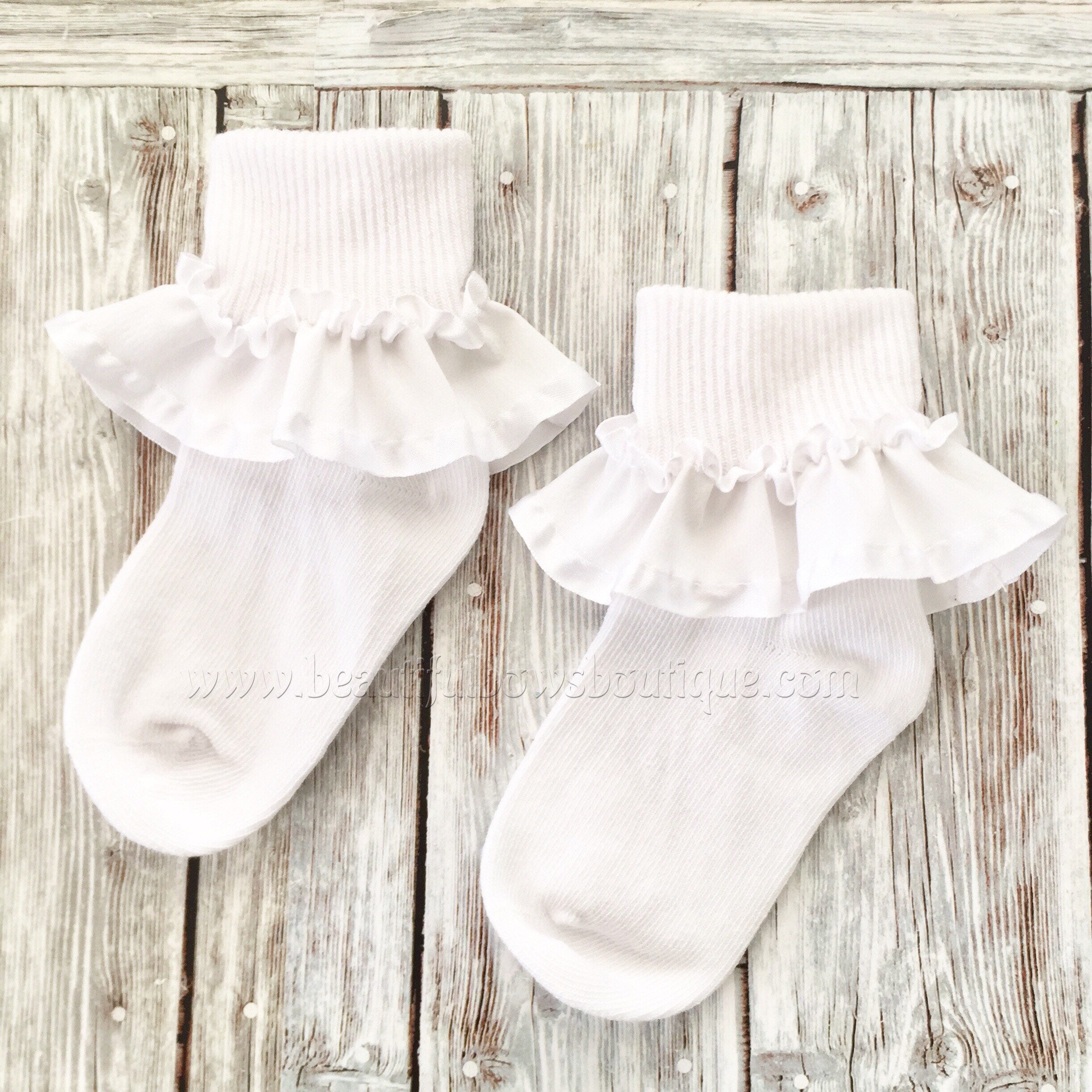 Baby ruffle socks deals