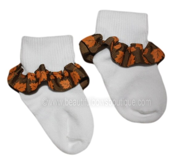 baby orange socks