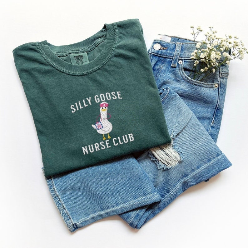 silly goose nurse shirt