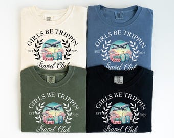 Girls Weekend T-Shirt, Girls Trip Tee, Girls Weekend Favors, Customized Girls Trip Gift, Girls Getaway Shirt, Matching Trip T-Shirts