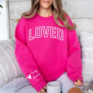 Personalized Mom Gift For Grandma Sweatshirt Mothers Day Gift Nana Sweatshirt Tante Sweatshirt Tia Sweatshirt Mommy Sweatshirt Mama Gifts
