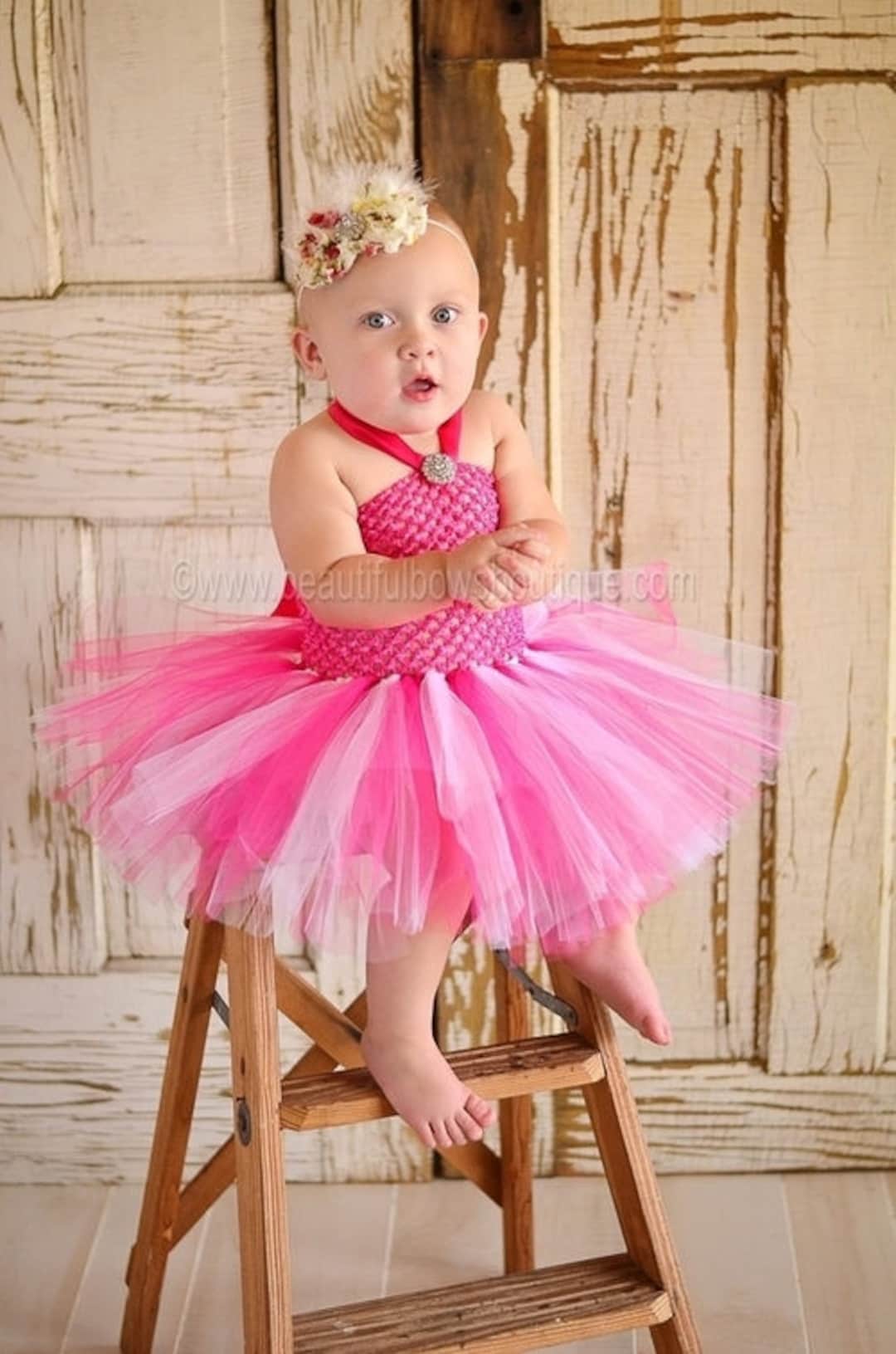 VINTAGE BEIGE TUTU BABY main image 1