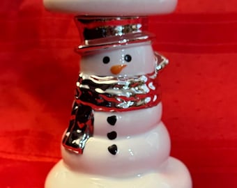 Papel Giftware クリスマス スノーマン キャンドルホルダー ホリデー