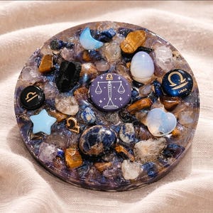 Zodiac Crystal Picking Pallet – Herbruikbaar geurend sensorisch speelgoed | Astrologiecadeau | Milieuvriendelijke fidget