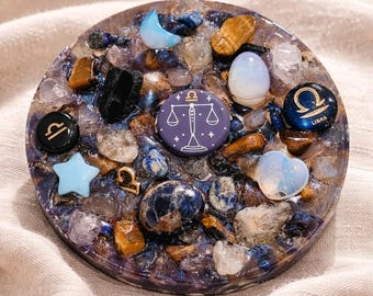 Zodiac Crystal Picking Pallet – Reusable Scented Sensory Toy | Astrology Gift | Eco Friendly Fidget