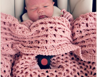 CROCHET PATTERN Reversible Car Seat Cover - PDF Download