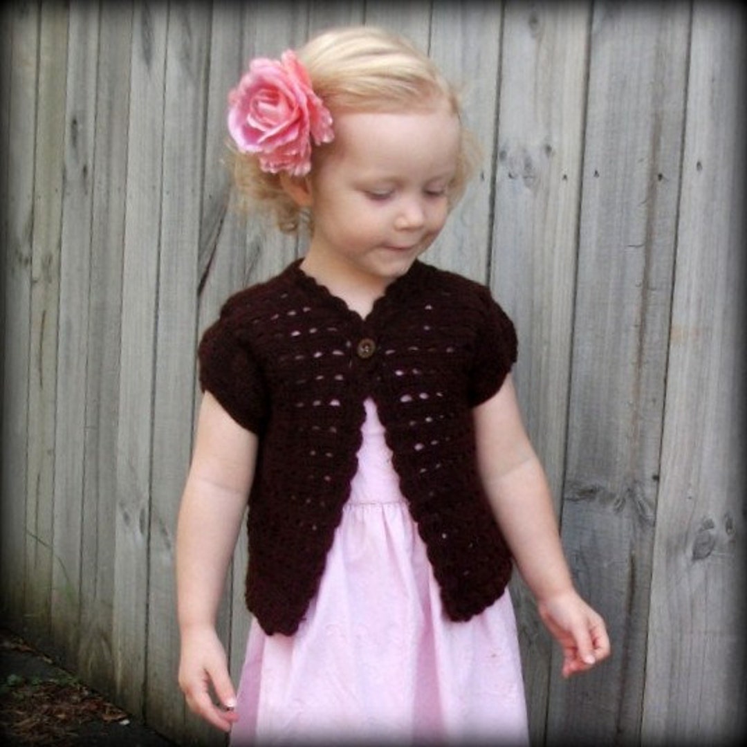 Download Now CROCHET PATTERN the Sydnee Rose Cardigan Baby - Etsy