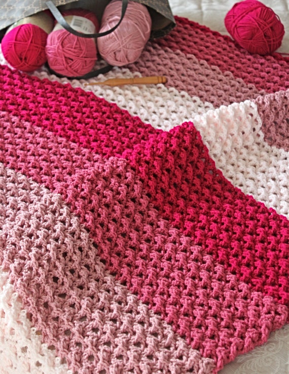 CROCHET PATTERN Coming up Roses Afghan Make to Any Size PDF Download - Etsy  Ireland