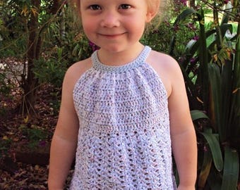CROCHET PATTERN Pleated Halter Top - PDF Download