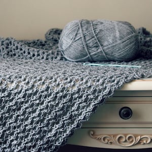 CROCHET PATTERN Kindred Spirits Blanket - Any Size - PDF Download