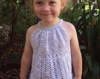 CROCHET PATTERN Pleated Halter Top - PDF Download