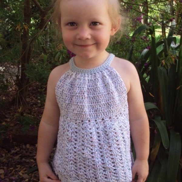 CROCHET PATTERN Pleated Halter Top - PDF Download