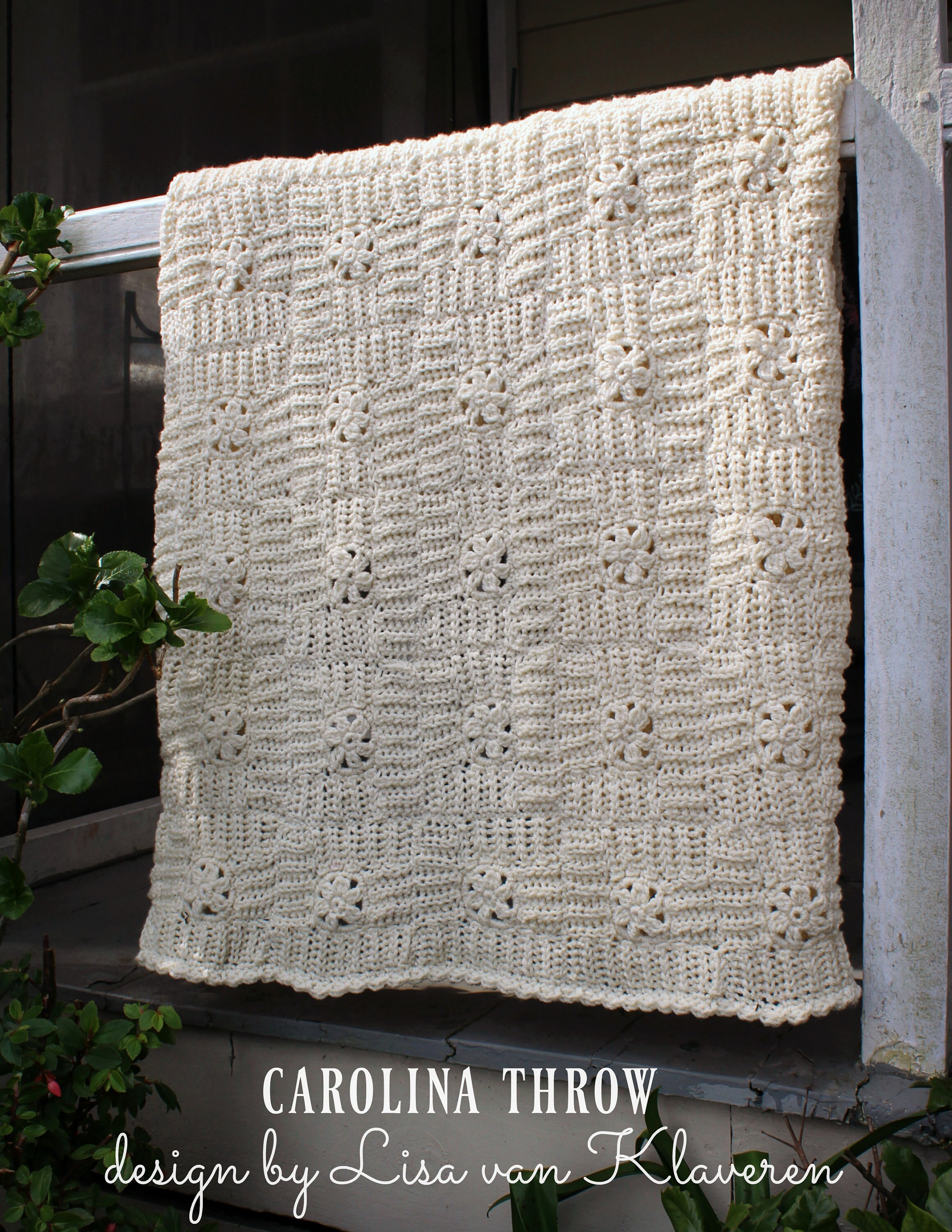 CROCHET PATTERN Carolina Throw - Make to Any Size - PDF Download - Etsy