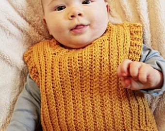 CROCHET PATTERN Wyn Vest - Sizes Newborn to Adult - PDF Download