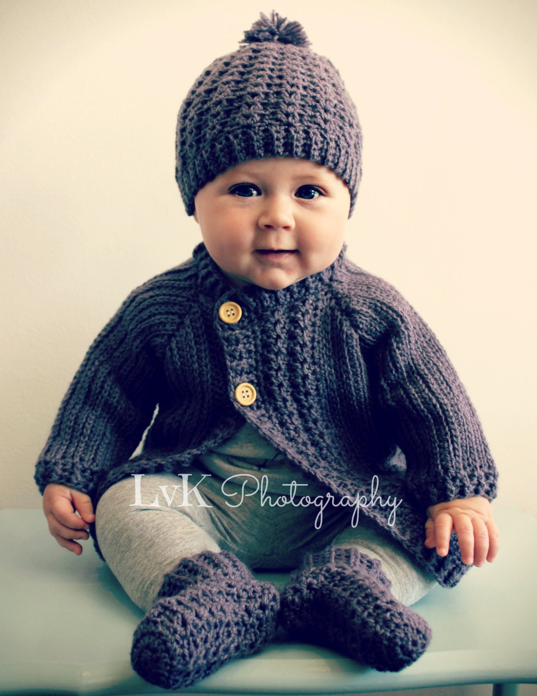 Baby boy crochet cardigan cheap