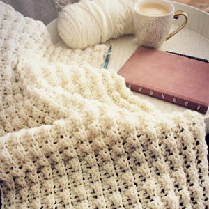 CROCHET PATTERN - Luxe Rib Stitch Tutorial - PDF Download