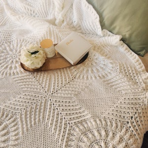 CROCHET PATTERN Bliss Afghan Make to Any Size PDF Download image 1