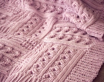 HÄKELANLEITUNG Vintage Sampler Afghan - Häkelanleitung - PDF Download