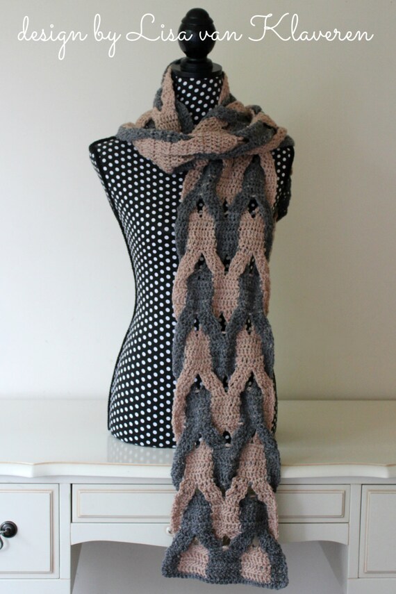 マフラー・ストール mellotory 100% Cashmere Crochet Shawl Muffler (Ivory) Chunky Infinity Scarf Cowl, The Reveur Scarf by Darling Jadore