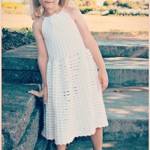 Download Now CROCHET PATTERN Secret Garden Dress Sizes 0-12 Years Pattern PDF image 2