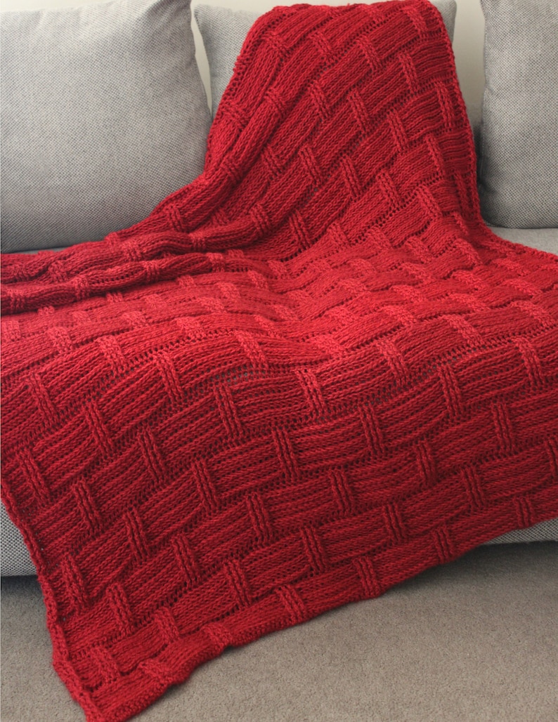 CROCHET PATTERN Brickwork Afghan Make to Any Size PDF